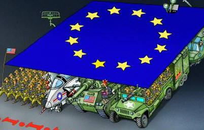 Die EU-Tyrannei wird zusammen mit dem NATO-Kriegsmonster untergehen. The EU tyranny will collapse together with the NATO war monster.