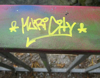MURI CITY graffiti tag zrich