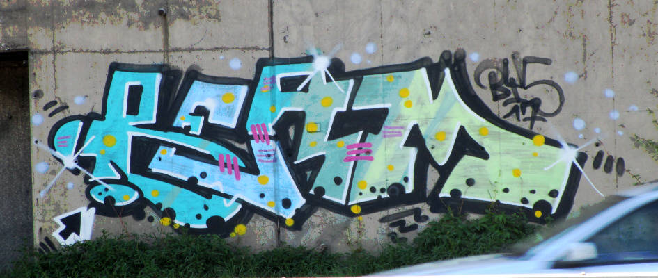 BEAM graffiti BYS crew zuerich