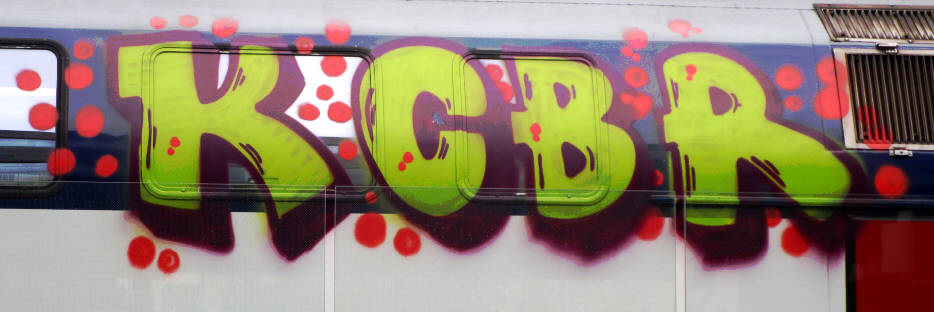 KCBR  S-Bahn Train Graffiti Zürich