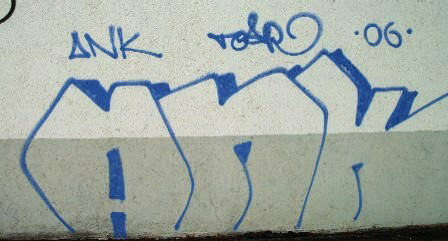 ANK graffiti zrich 2006
