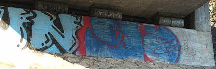 YODA graffiti zrich 10 hngg-wipkingen am wasser breitensteinstrasse bei sbb brcke