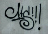 ATS graffiti tag zrich