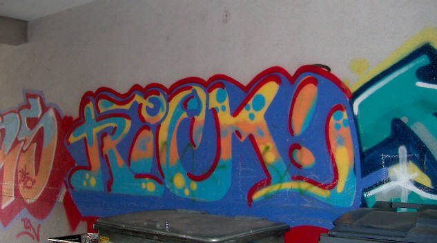 RICK graffiti zrich