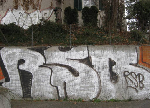 RSB graffiti bucheggplatz zrich dezember 2009