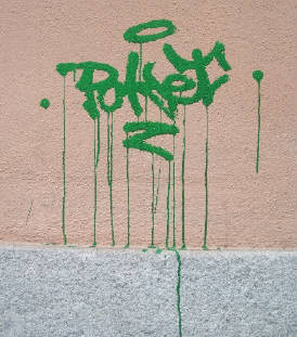 Fetter Poket Graffiti Tag Lagerstrasse Zrich