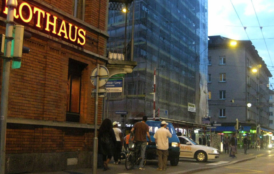 HOTEL ROTHAUS LANGSTRASSE ZRICH AUSSERSIHL KREIS 4. LEGENDARY ZURICH HOTEL