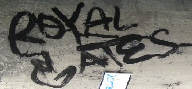 ROYAL GATES graffiti tag zrich