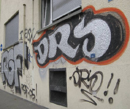 DRS graffiti zrich