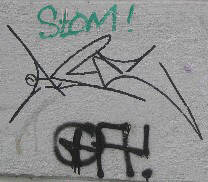 OA graffiti tag zrich