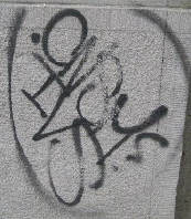 CNSM IVS graffiti tag zrich