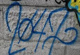 1047 graffiti tag zrich