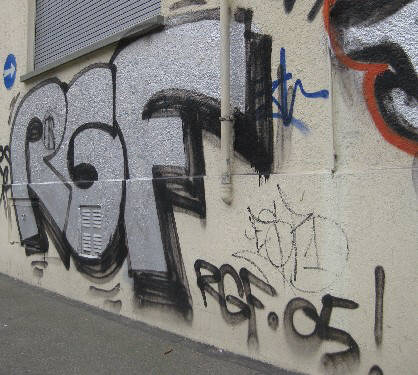 RGF graffiti zrich