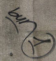 BUN1 graffiti tag zrich