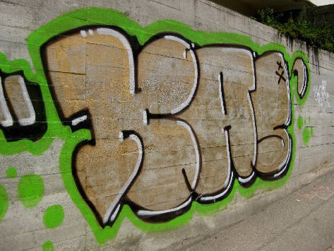 KAS graffiti zrich witikonerstrasse zrich-witikon. zurich switzerland