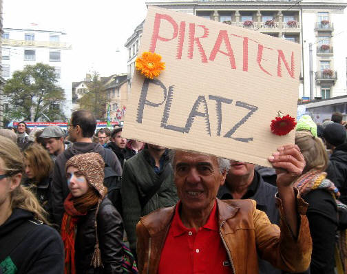 occupy paradeplatz zrich protestkundgebung. 15. oktober 2011