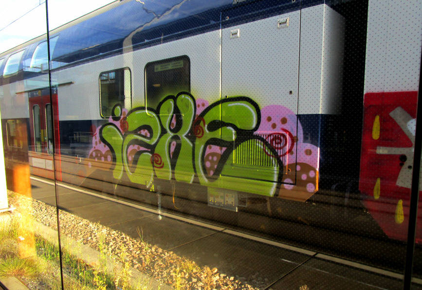 EXSI s-bahn graffiti zrich