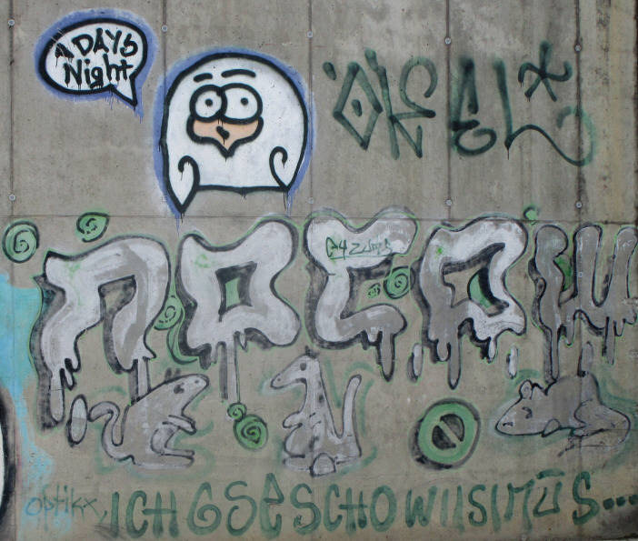 NOCOW graffiti zrich