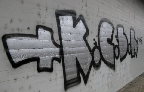 KCBR graffiti bahnhof hardbrücke sbb 