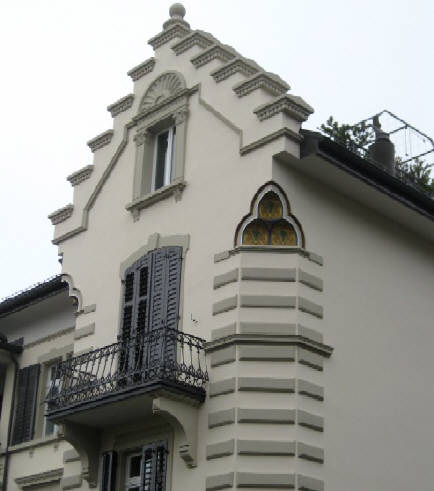Villa an der Freiestrasse Zrich in Hottingen
