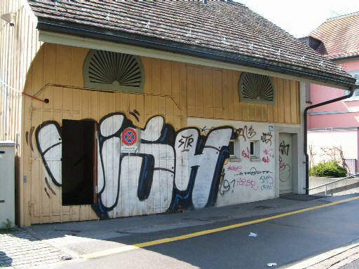 STR WISH graffiti Hönggerstrasse Zürich-Wuipkingen
