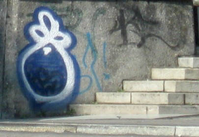 SAC graffiti zrich klusplatz juli 2009