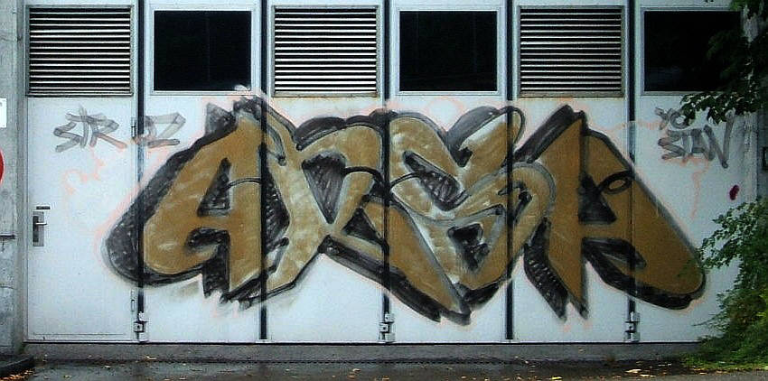 AXSA graffiti zrich