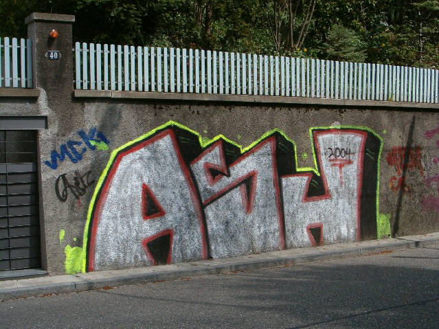 ASH graffiti crew zürich