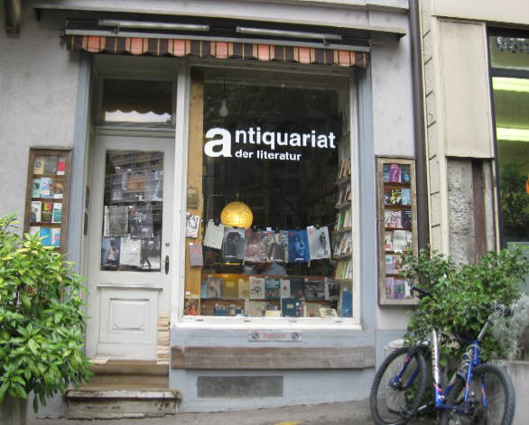 Antiquariat der Literatur. Buchhandlung. Universittstrasse 17, 8006 Zrich.
